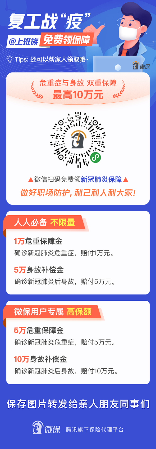 新冠状肺炎赠险·复工抗“疫”@海狗一隻原...