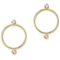 Zoe Chicco 14K Yellow Gold Diamond Circle Ear Jackets
