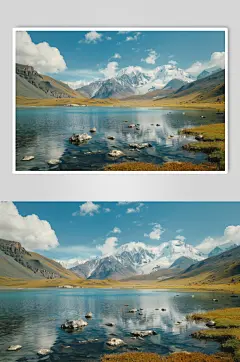 AI数字艺术自然风景电脑壁纸图片-众图网