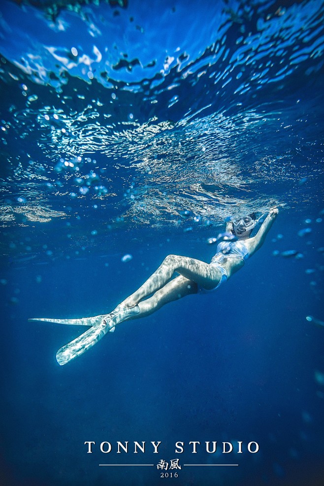 水中少女#帕劳旅拍