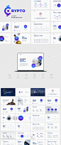 Presentation : Crypto is Cryptocurrency Investments and ICO Agencies Powerpoint template

CRYPTO Powerpoint Template is amazingly fitting for your use, including powerful slides, charming infographics, amazing photo layouts, cool colors, maps, Smart Art d
