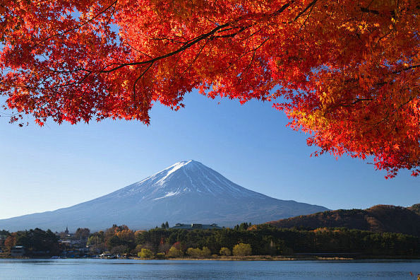 春夏秋冬の富士山