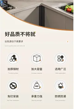 旋转厨房置物架免打孔多功能壁挂调料架墙上调味品家用大全收纳架-tmall.com天猫