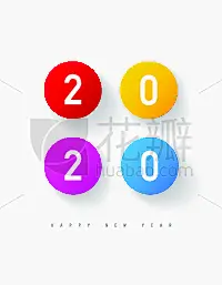 2020,新年前夕,纸牌,华丽的,球体,请柬,事件,贺卡,背景分离,球