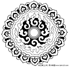 myself_小兔采集到图腾纹样