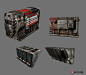 Random assets, Matias Tapia : Prop concepts for Borderlands 2.