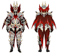 Malzeno Armor (Male) Concept Art from Monster Hunter Rise: Sunbreak