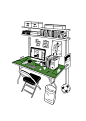 love football 主催  チャリティーアート展  GROUND  イラスト