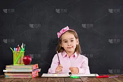 回到学校理念，快乐微笑的孩子，学生学习