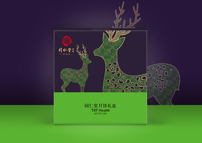 同仁堂月饼礼盒包装 - 视觉中国设计师社...