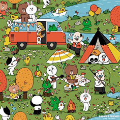 韩国LINE FRIENDS-花瓣网|陪你做生活的设计师 | - 微相册