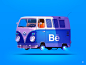 Hello Behance t1 vw on Behance