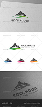 岩石山的房子的标志,标志建筑模板Rock Mountain House Logo - Buildings Logo Templates应用、品牌、品牌、业务、公司、有创造力,设计师,教育、绿色,家庭,酒店,房子,身份,土地,标志,标志设计,现代,山,山,组织、摄影、专业、计划,财产,服务,商店,简单,软件,别墅,视觉识别 application, brand, branding, business, company, creative, designer, education, green, home, 