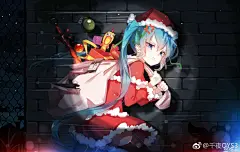 摸了几幅圣诞贺图 ps:剧情向ヾ(๑╹◡╹)ﾉ&quot; ​​​​