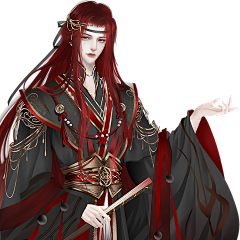 自此月长悬采集到人物免扣【现代 二次元 古风 Q版】