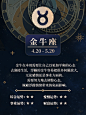 12星座运势娱乐测试小红书配图套系