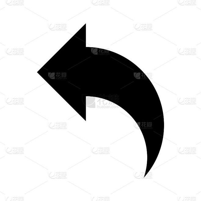 反向符号向量图标
