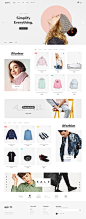 April - Ecommerce PSD Template : April is evaluated as my most unique ecommerce PSD template for shop online with clean and modern design. 36 PSD files included – The design is very easy to work with and modify to suit anything you need!!
