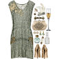 A fashion look from February 2015 featuring green dress, polish shoes and prom clutches. Browse and shop related looks.