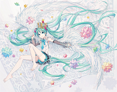 8号抹茶Matcha采集到.。*✧♢✧*。.. 初音ミク