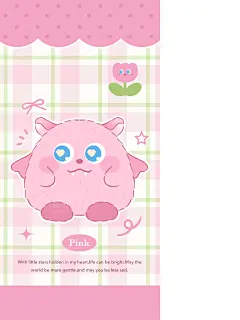 982｜可爱彩色多巴胺小怪兽手机壁纸 - 小红书