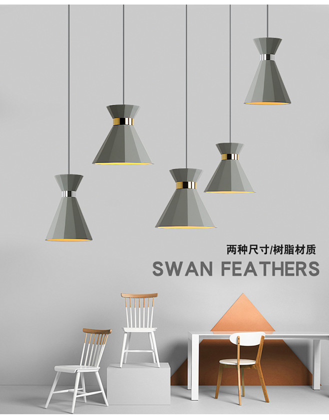北欧卧室床头吊灯餐厅吧台咖啡厅单头创意简...