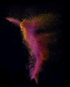 雨果博世采集到烟雾、喷溅、彩绘多彩素材