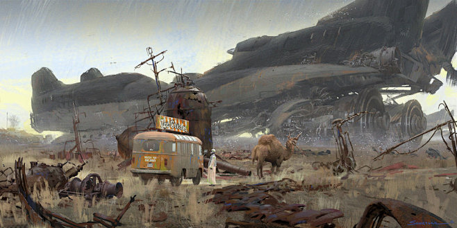 英国插画家Mike Redman作品[心...