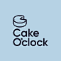 #logo设计集# Cake O‘clock 蛋糕烘焙logo设计及品牌vi设计