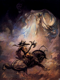 食梦小妖采集到frank_frazetta