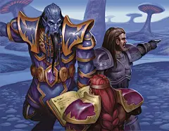 魔兽世界TCG卡牌原画欣赏 你说到底往哪边走