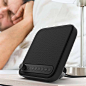 Wave Sleep Therapy Sound Machine with Timer and USB Charger