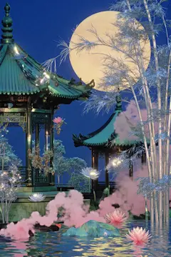 「中式梦核」壁纸美学·坠入古画之梦 - 小红书