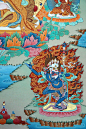 莲花生大师唐卡[000611]_中国唐卡网