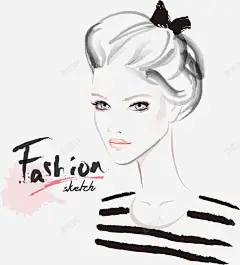 手绘线描线条时尚服饰走 免抠png 设计图片 免费下载 页面网页 平面电商 创意素材