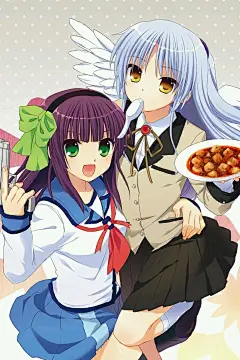 《Angel Beats》（天使的心跳）动漫精选壁纸＋头像，望采纳，希望你们喜欢！ - 哔哩哔哩