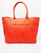 Warehouse Structured Shopper Bag