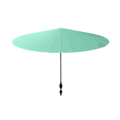 中国古风油纸伞卡通手绘油纸伞雨伞