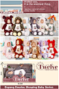 MKO038801 Doll 窗盒十二生肖睡娃 MKTOYS,美佳玩具 品类齐全的中国玩具出口商