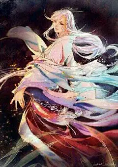 【古图专帖】——『人物系列』——白发男（女）子_古风图片吧_百度贴吧