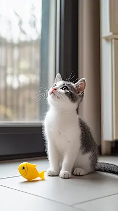 猫咪背景素材壁纸 (54)