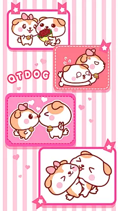 秋田君甜蜜蜜手机壁纸