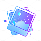 ICON-扁平科技风APPicon-相册