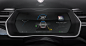 Tesla Instrument Cluster - Killahgrafikz™ | Kevin Hsieh - Product Design UI UX