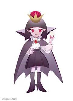 小恶魔创意卡通插画图片png免抠元素卡通手绘背景装饰免扣图片