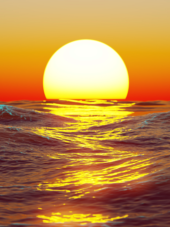 落日夕阳