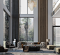 3D decoration furniture home interior design  living room modern reception simple visualization