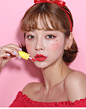 FANFANCHUU LIP TINT : ♥베이지츄 x 빵빵덕 초특급 콜라보♥ 문의폭발! 기다리고 기다리던 빵빵츄립틴트 드디어 오픈!! 귀여움팡팡! 컬러팡팡! 완벽소장템♥