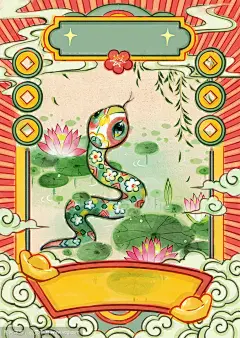 简单又漂亮元旦海报图片