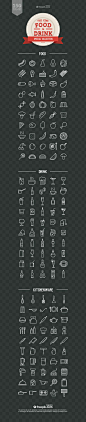 Food and Drink Free Vector Icons